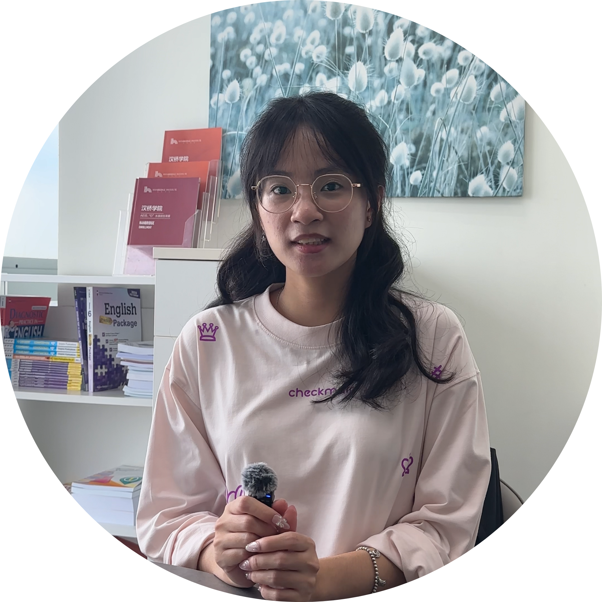 Vietnamese student Duyen sharing her learning experience and journey at Hanbridge Institute