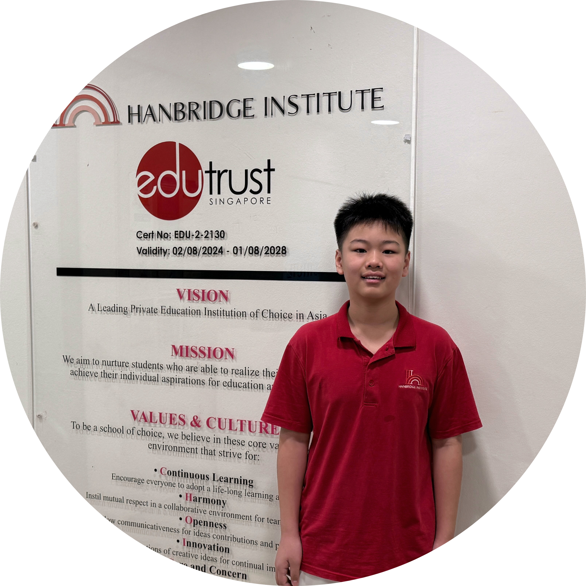 Sky, Hanbridge AEIS Student