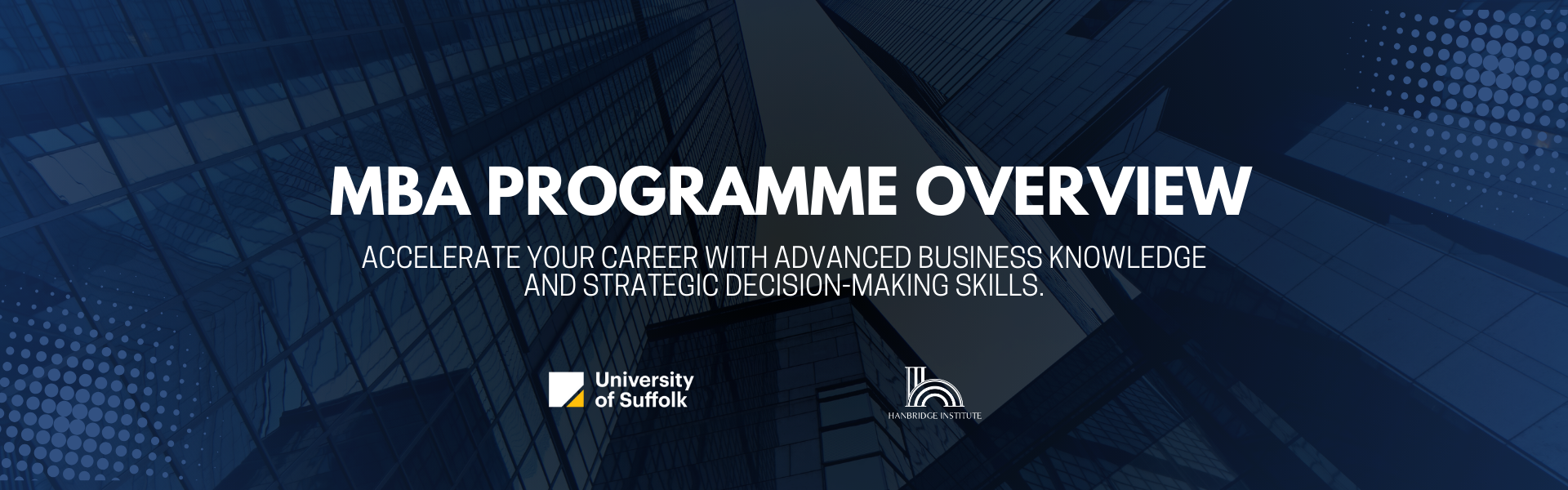 MBA in Singapore University of Suffolk: Transformative 12-month leadership programme at Hanbridge Institute.