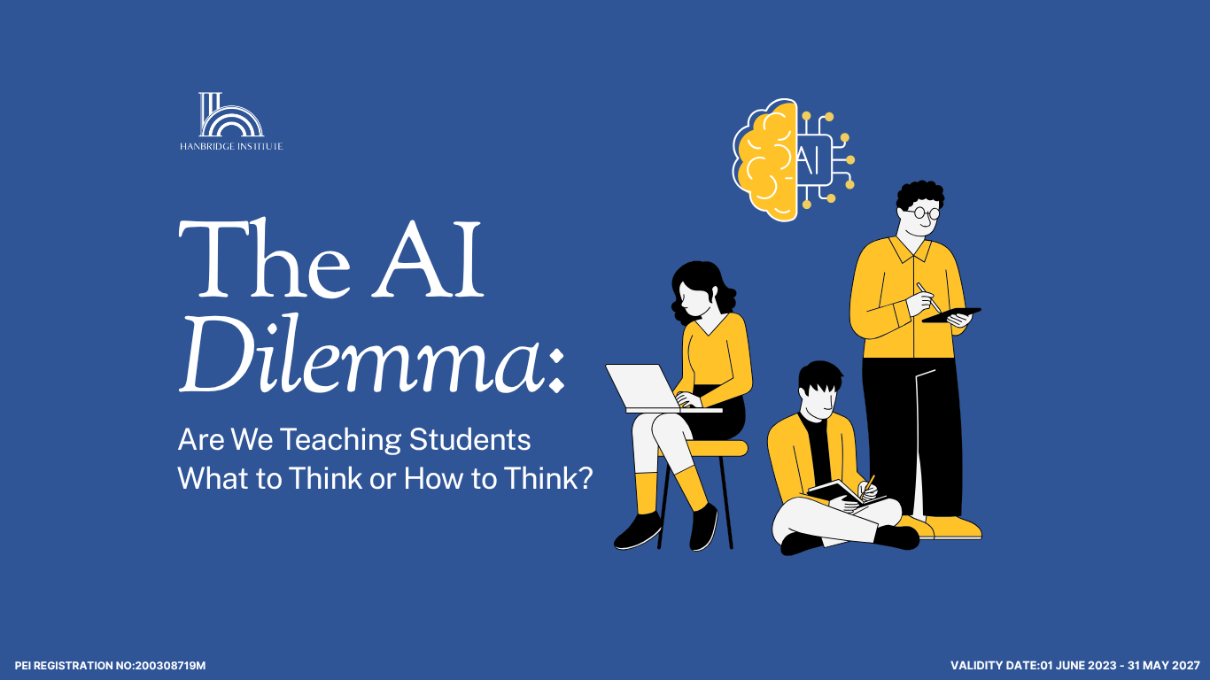 The AI Dilemma: Are We Teaching Students What to Think or How to Think?