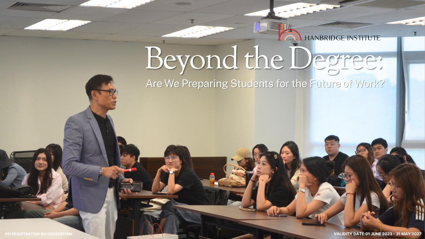 Beyond the degree Are we preparing students for the future of work