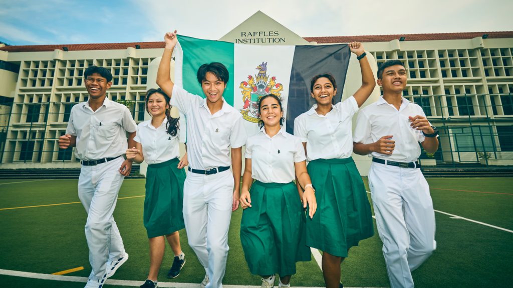 Raffles Institution Students